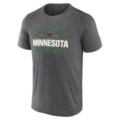 Minnesota Wild - Fanatics Property Of T-Shirt Heather Charcoal