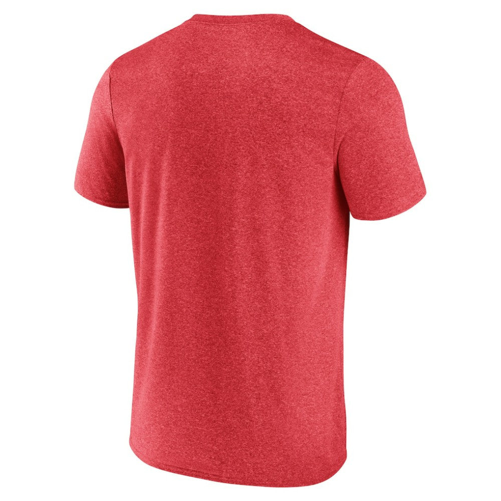 Detroit Red Wings - Fanatics Property Of T-Shirt Heather Red
