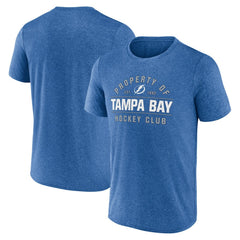 Tampa Bay Lightning - Fanatics Property Of T-Shirt Heather Blue
