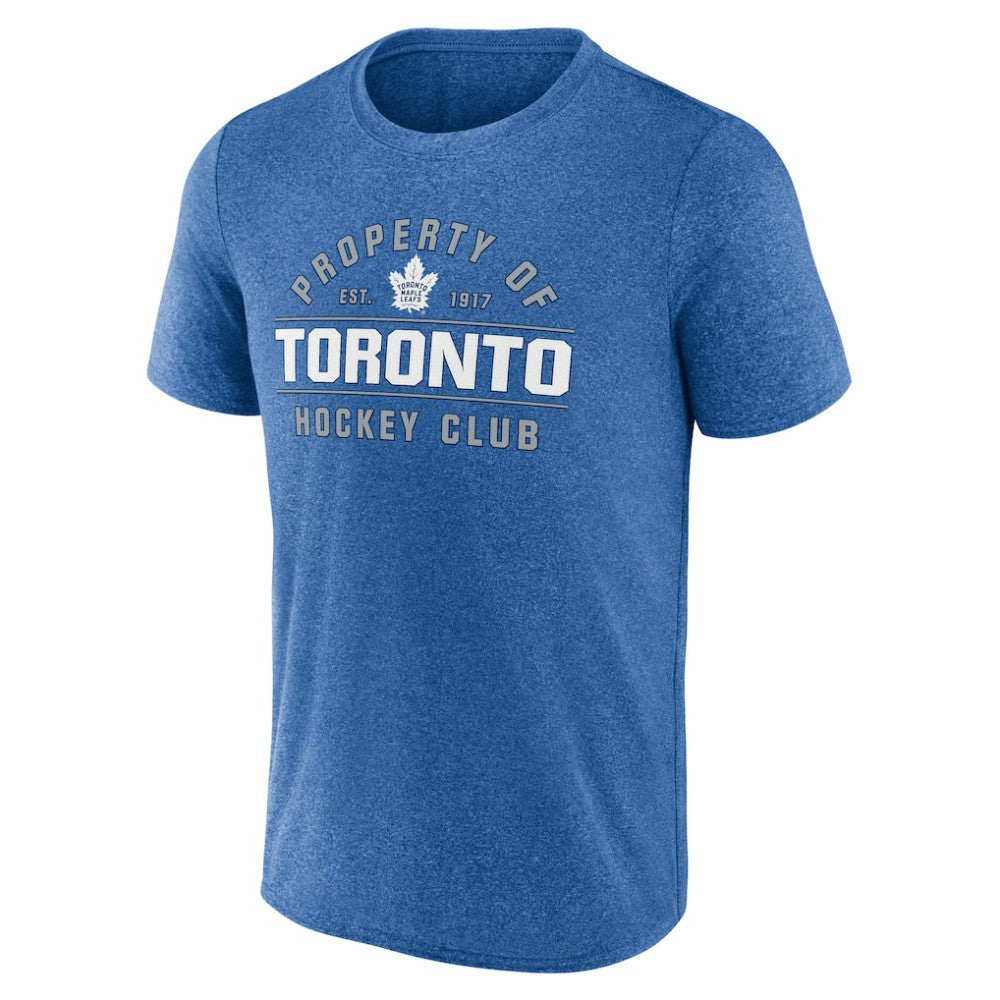 Toronto Maple Leafs - Fanatics Property Of T-Shirt Heather Blue