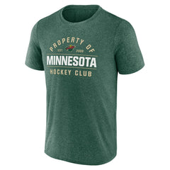Minnesota Wild - Fanatics Property Of T-Shirt Heather Green