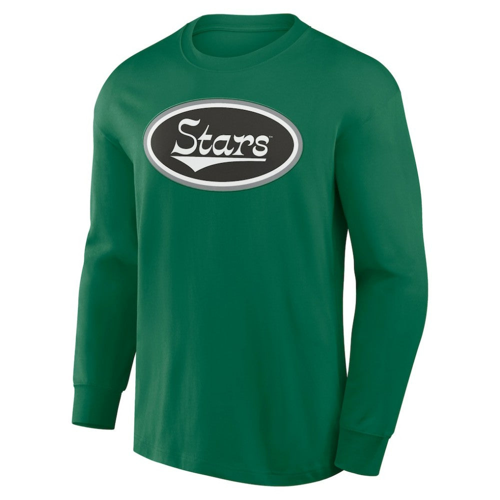 Dallas Stars - Fanatics Rewind Long Sleeve T-Shirt Kelly Green
