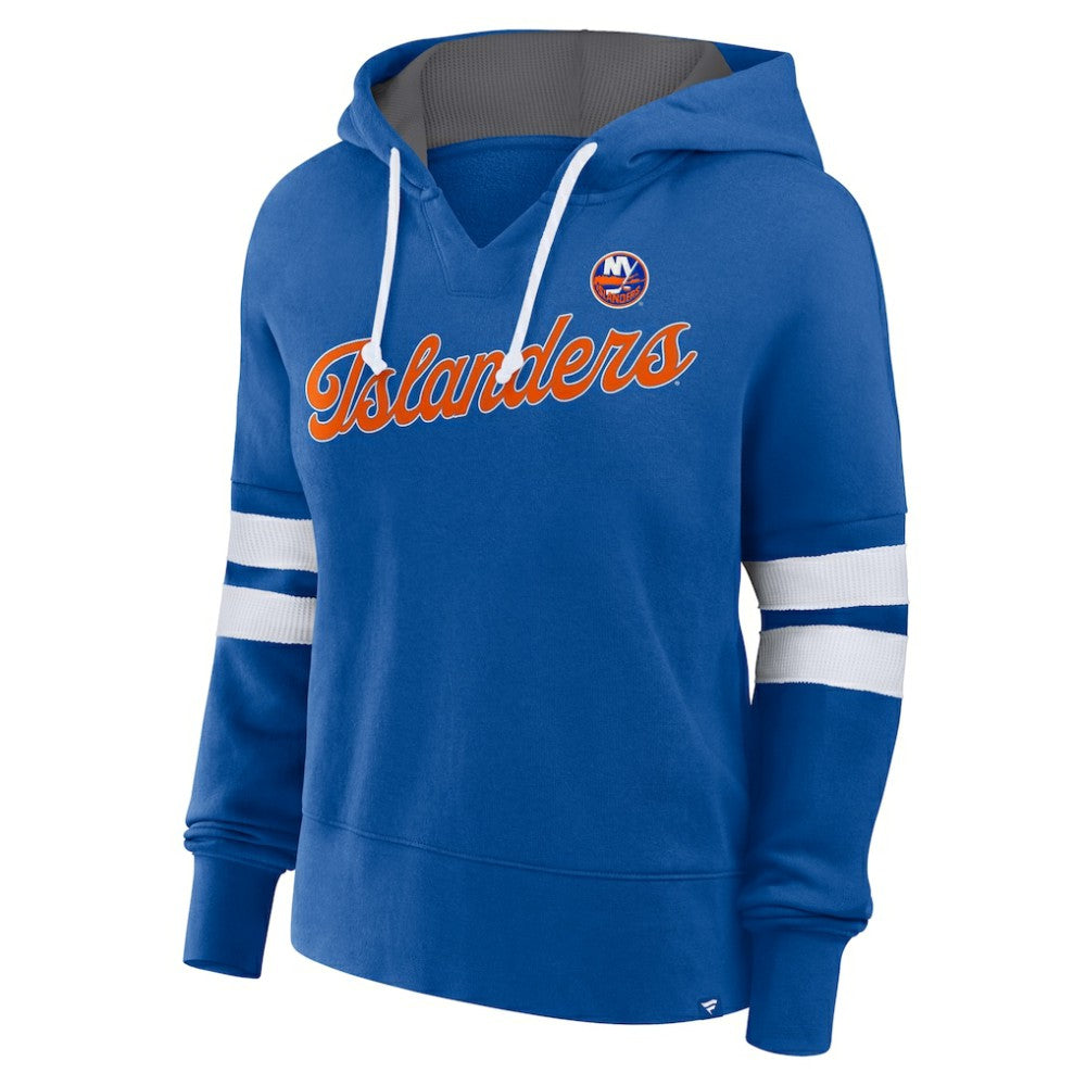 New York Islanders - Fanatics Women's Oversized Seize Pullover Hoodie Royal