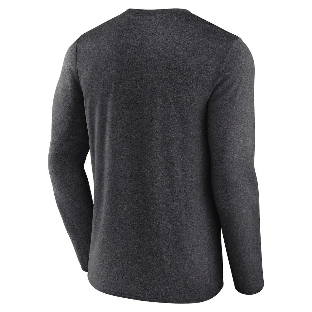 San Jose Sharks - Fanatics Transition Long Sleeve T-Shirt Heather Charcoal