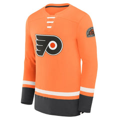 Philadelphia Flyers - Fanatics Vintage High Point Long Sleeve T-Shirt Orange