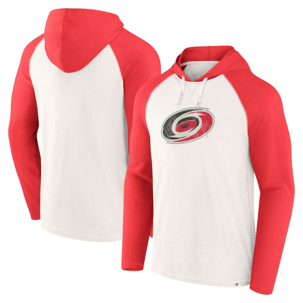 Carolina Hurricanes - Fanatics Vintage Winger Pullover Hoodie White