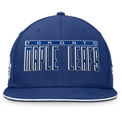 Toronto Maple Leafs - Fanatics Fundamental Gino Stack Snapback Hat Blue