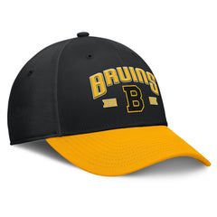 Boston Bruins Fanatics Heritage Captain Flex Hat Black/Gold