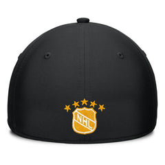 Pittsburgh Penguins Fanatics Heritage Captain Flex Hat Black/Gold