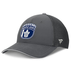 Toronto Maple Leafs - Fanatics Authentic Pro Home Ice Trucker Adjustable Hat Gray