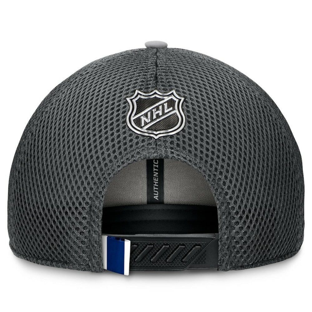 Toronto Maple Leafs - Fanatics Authentic Pro Home Ice Trucker Adjustable Hat Gray