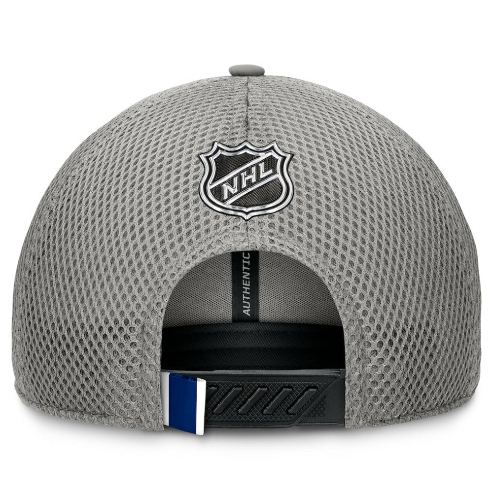 Toronto Maple Leafs - Fanatics Authentic Pro Home Ice Trucker Adjustable Hat Gray