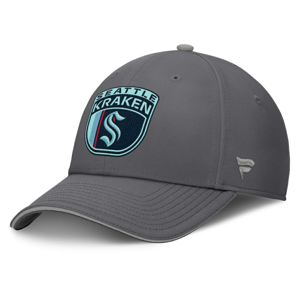 Seattle Kraken Fanatics Home Ice Flex Hat Gray