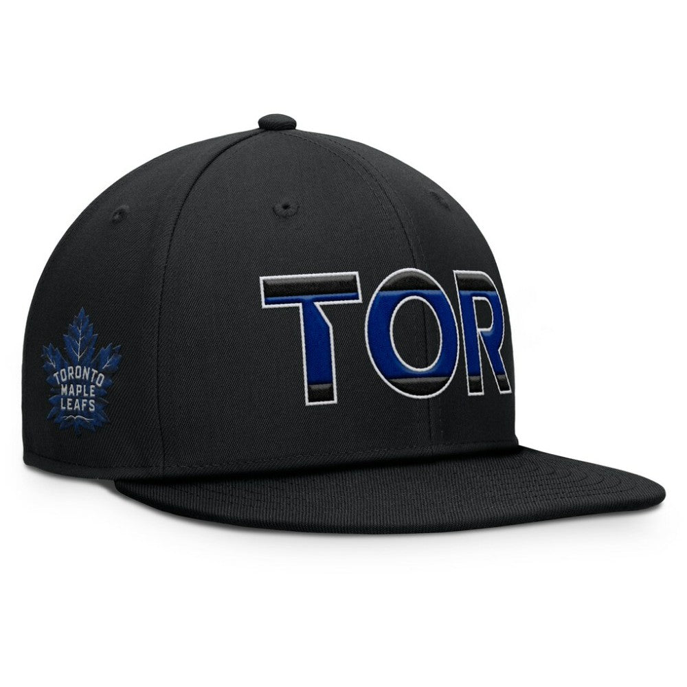 Toronto Maple Leafs - Fanatics Authentic Pro Alternate Jersey Snapback Hat Black