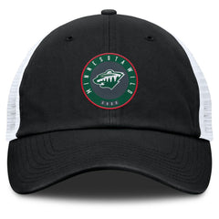 Minnesota Wild - Fanatics Averie Trucker Adjustable Hat Black/Gray