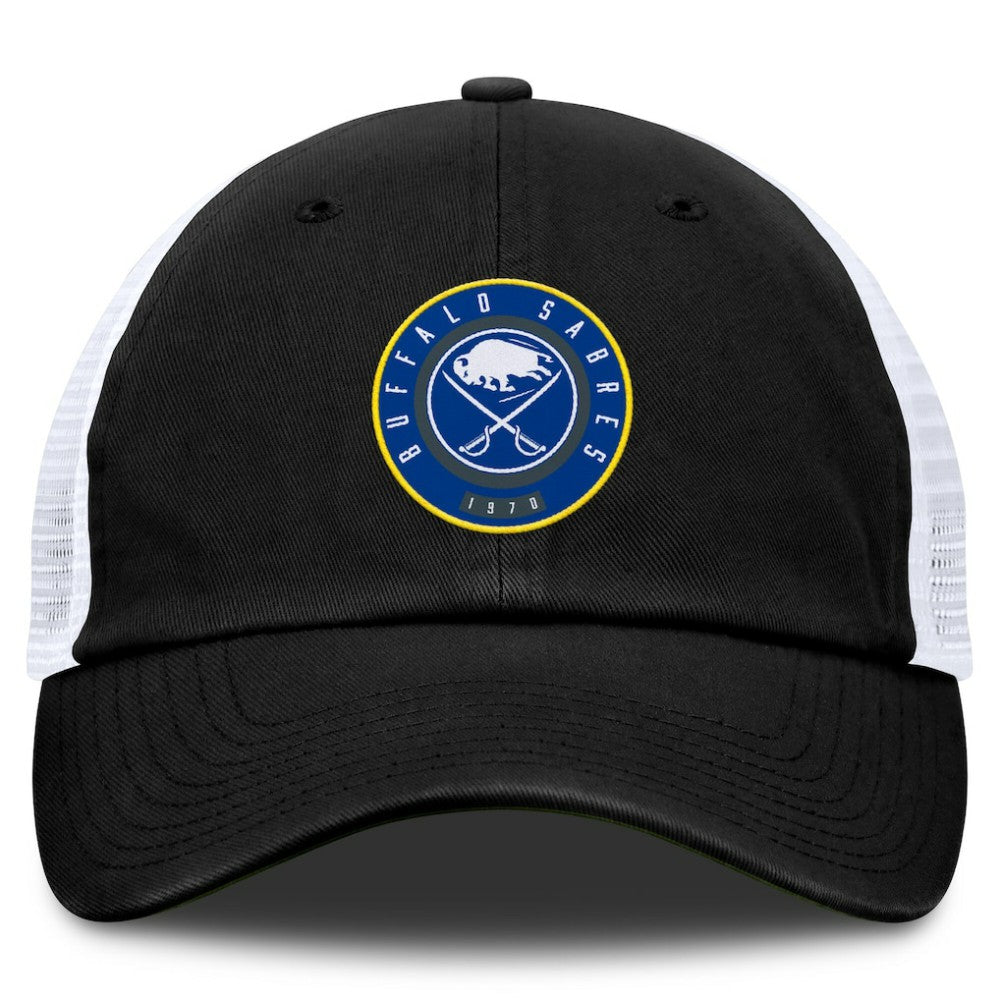 Buffalo Sabres - Fanatics Averie Trucker Adjustable Hat Black/White