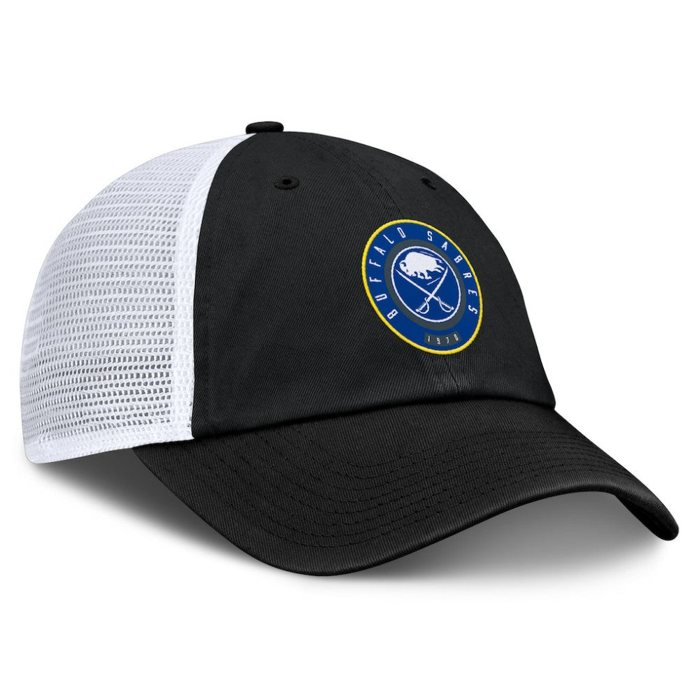 Buffalo Sabres - Fanatics Averie Trucker Adjustable Hat Black/White