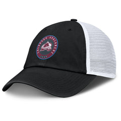 Colorado Avalanche - Fanatics Averie Trucker Adjustable Hat Black/White