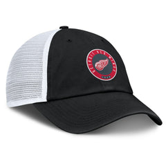 Detroit Red Wings - Fanatics Averie Trucker Adjustable Hat Black/Gray