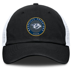 Nashville Predators - Fanatics Averie Trucker Adjustable Hat Black/White