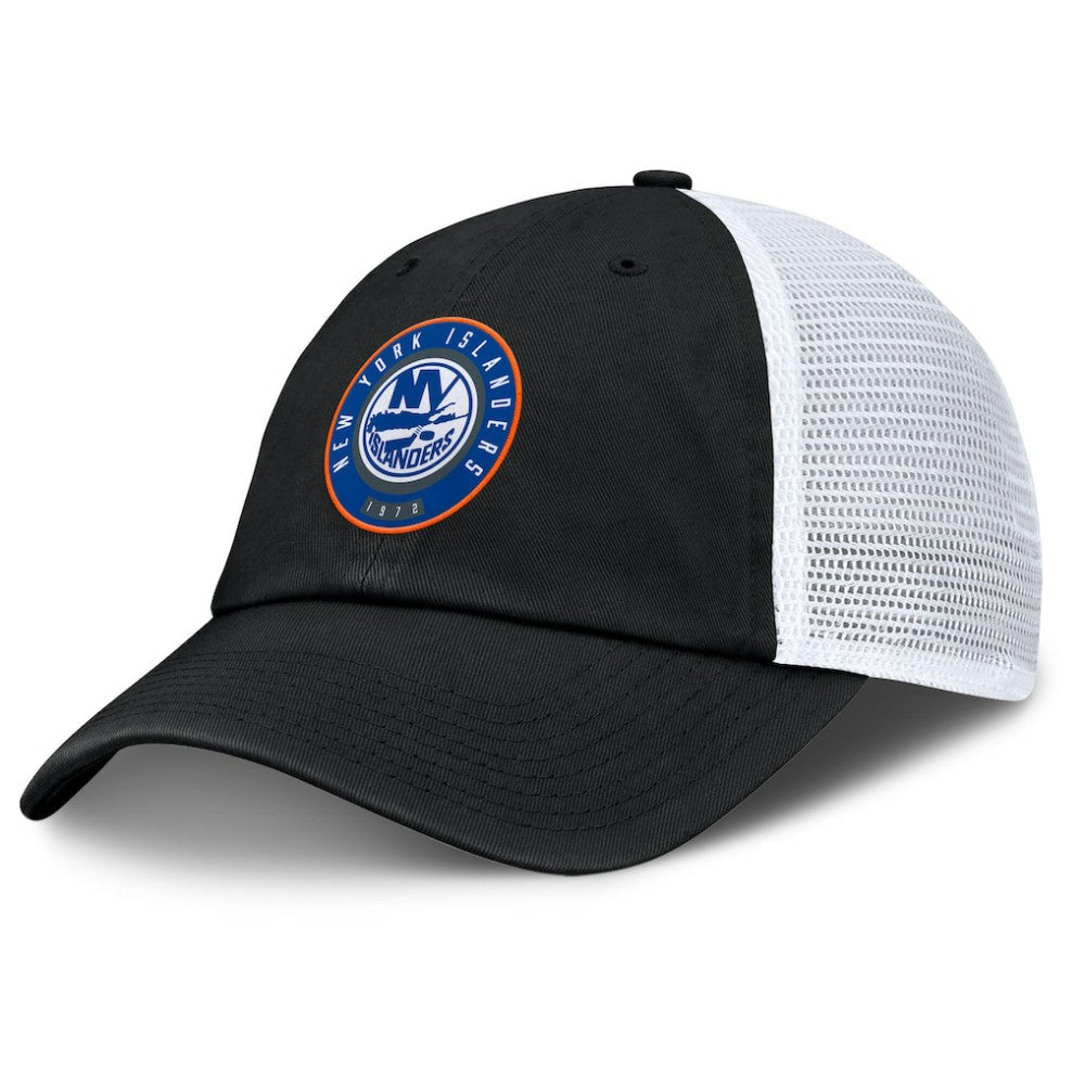 New York Islanders - Fanatics Averie Trucker Adjustable Hat Black/Gray