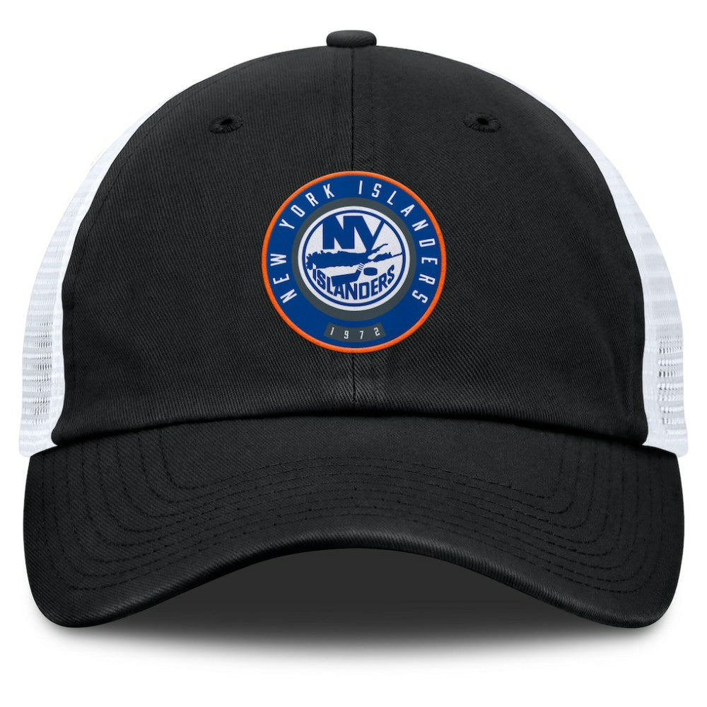 New York Islanders - Fanatics Averie Trucker Adjustable Hat Black/Gray