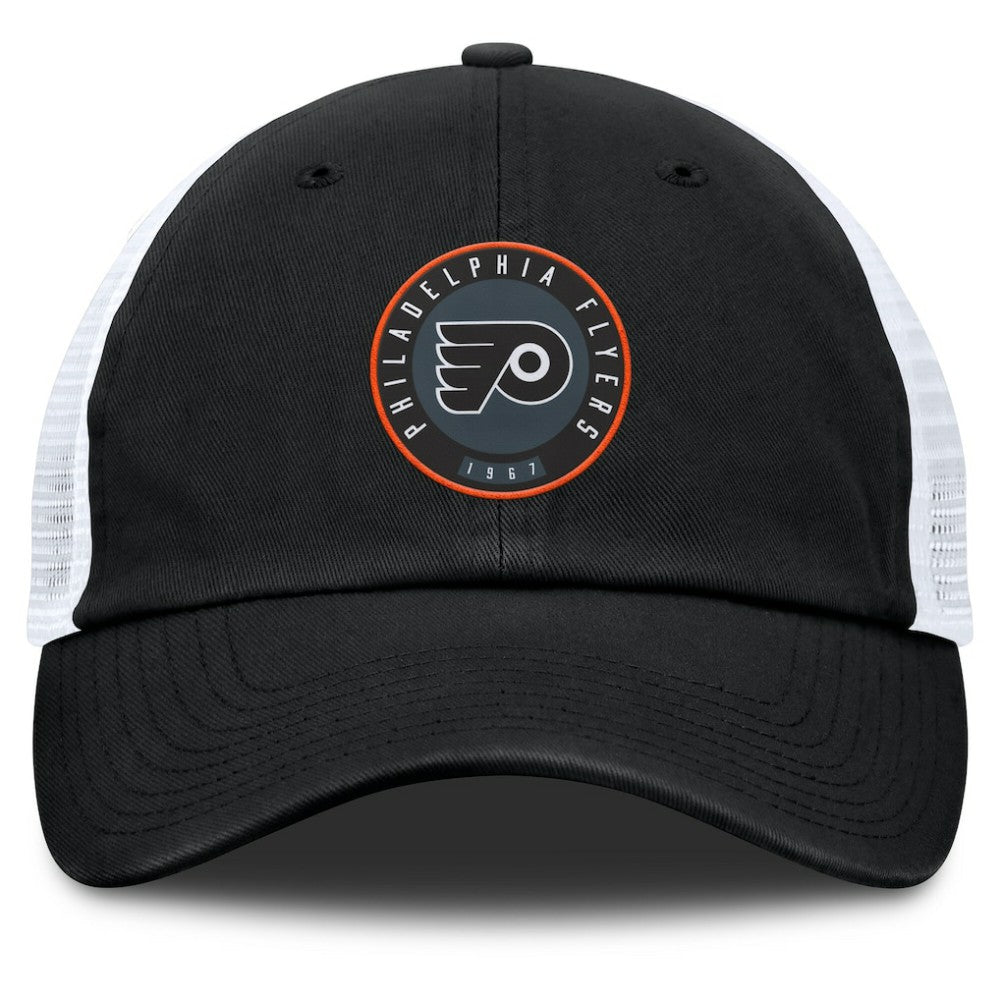 Philadelphia Flyers - Fanatics Averie Trucker Adjustable Hat Black/Gray