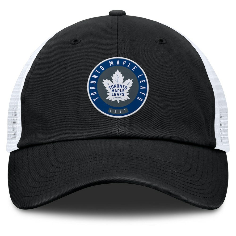Toronto Maple Leafs - Fanatics Averie Trucker Adjustable Hat Black/Gray