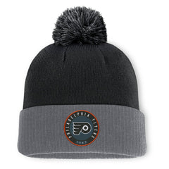 Philadelphia Flyers - Fanatics Aspyn Cuffed Knit Hat with Pom Black