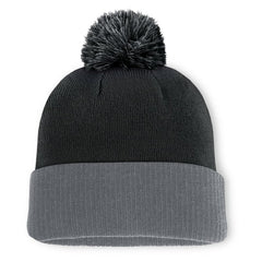 Vegas Golden Knights Fanatics Aspyn Cuffed Knit Hat with Pom Black