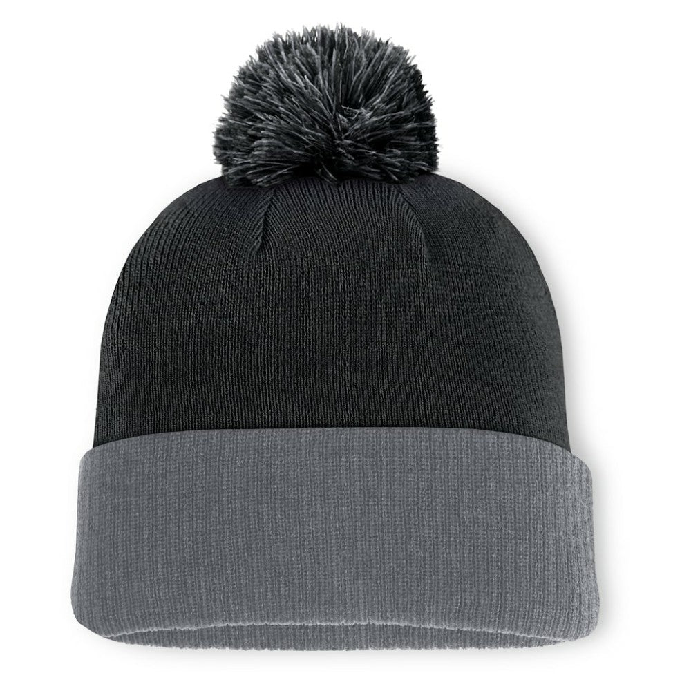 Boston Bruins Fanatics Aspyn Cuffed Knit Hat with Pom Black