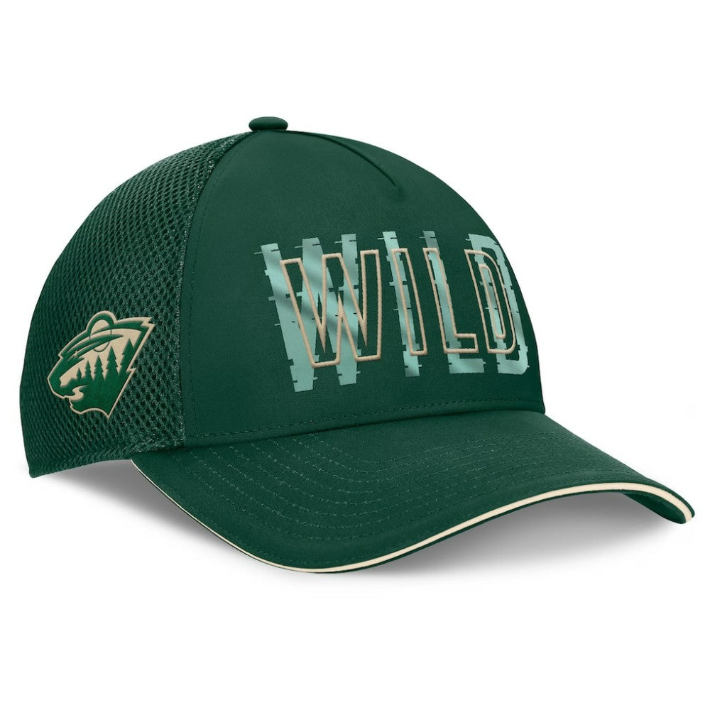 Minnesota Wild - Fanatics Fundamental Flex Hat Green