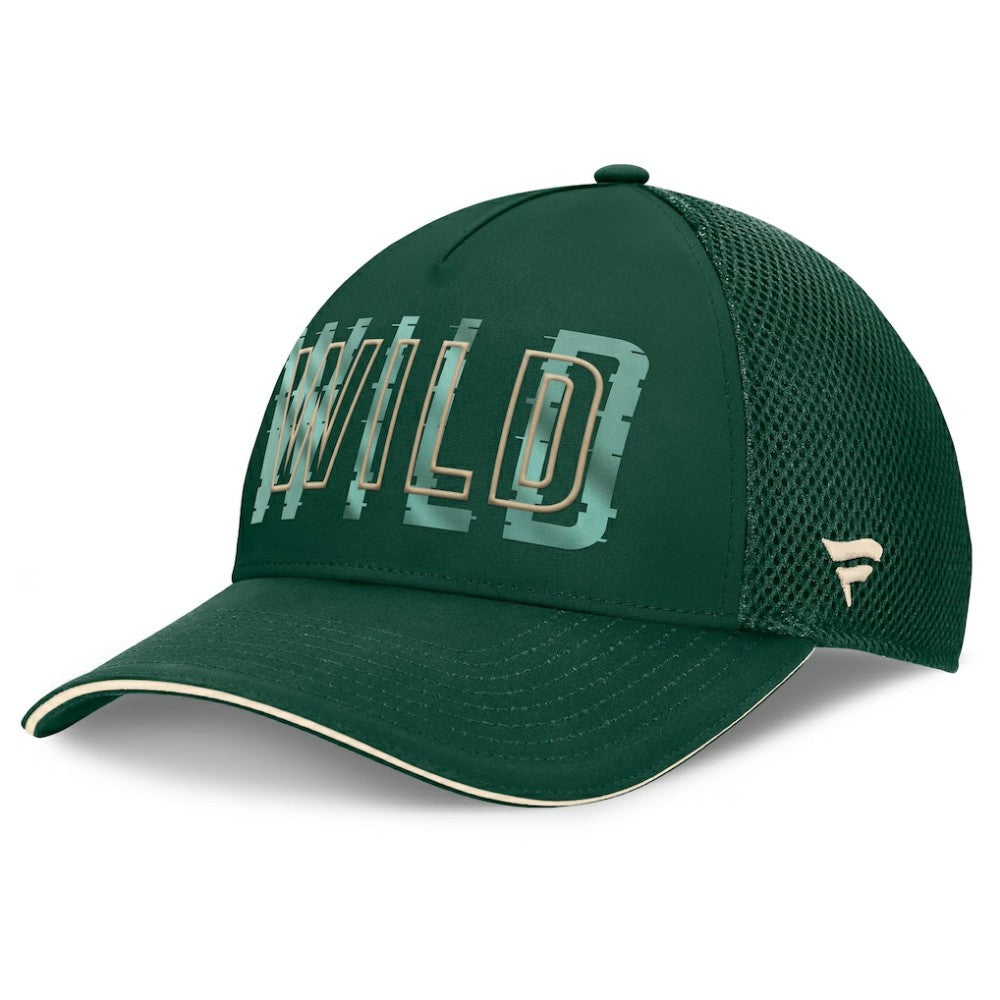 Minnesota Wild - Fanatics Fundamental Flex Hat Green