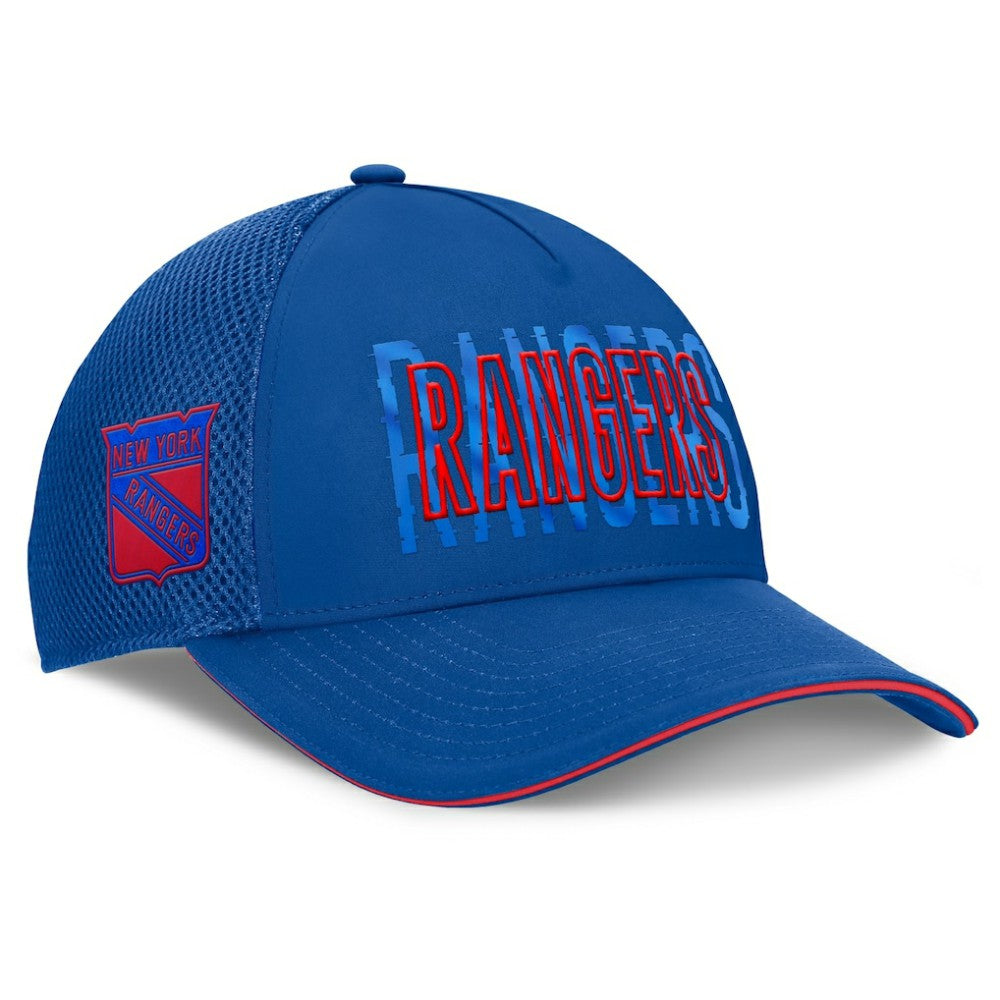 New York Rangers Fanatics Fundamental Flex Hat Blue