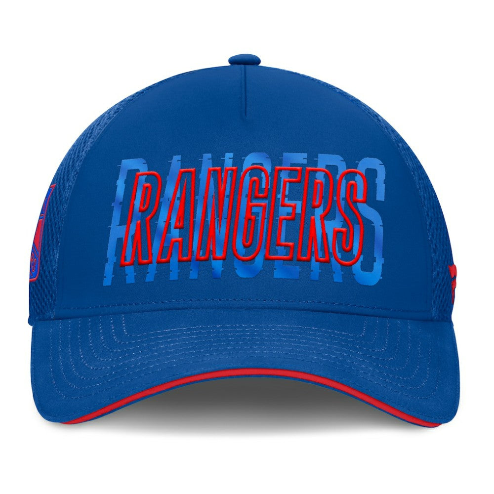 New York Rangers Fanatics Fundamental Flex Hat Blue