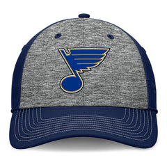 St. Louis Blues - Fanatics Fundamental Top Shelf 2-Tone Flex Hat Gray/Navy