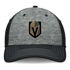 Vegas Golden Knights Fanatics Fundamental Top Shelf 2-Tone Flex Hat Gray/Black