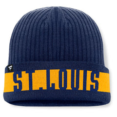 St. Louis Blues - Fanatics Blueliner Cuffed Knit Hat Blue