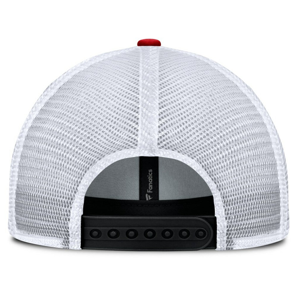 New Jersey Devils - Fanatics Fundamental One-Time Trucker Adjustable Hat Black