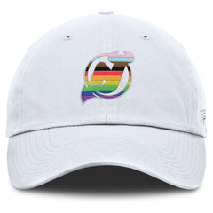 New Jersey Devils - Fanatics PRIDE Adjustable Hat White