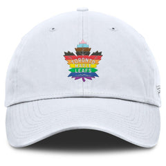 Toronto Maple Leafs - Fanatics PRIDE Adjustable Hat White