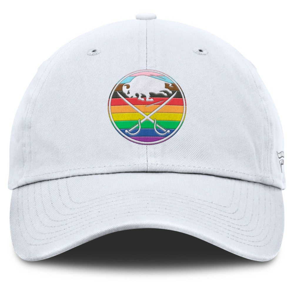 Buffalo Sabres - Fanatics PRIDE Adjustable Hat White