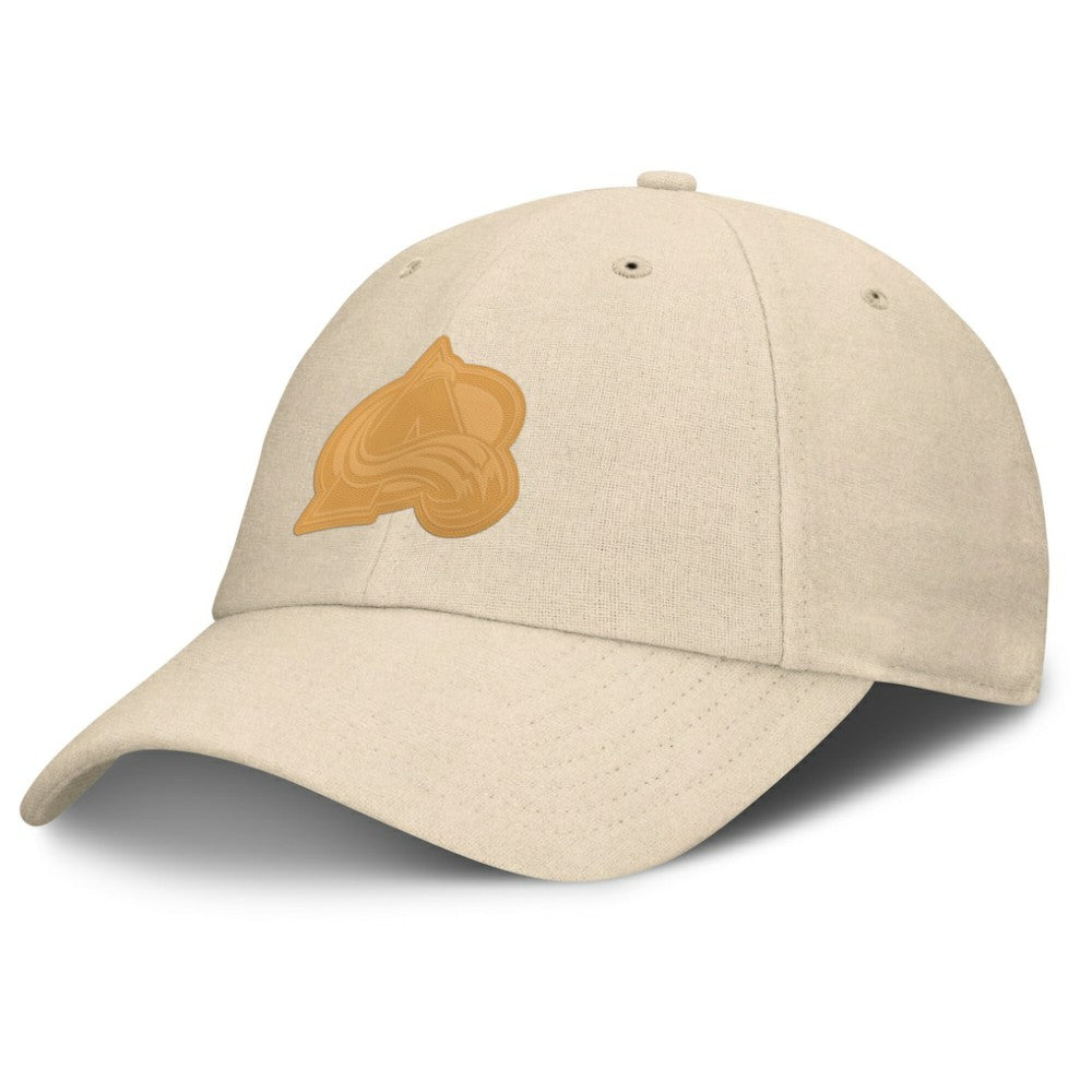Colorado Avalanche - Fanatics Front Office Canvas Adjustable Hat Tan