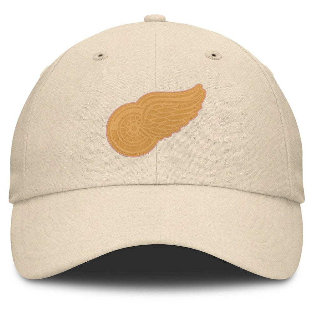 Detroit Red Wings - Fanatics Front Office Canvas Adjustable Hat Tan