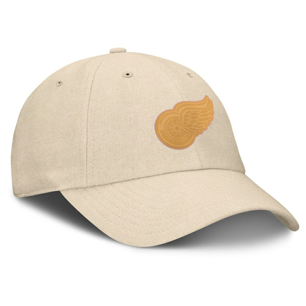 Detroit Red Wings - Fanatics Front Office Canvas Adjustable Hat Tan