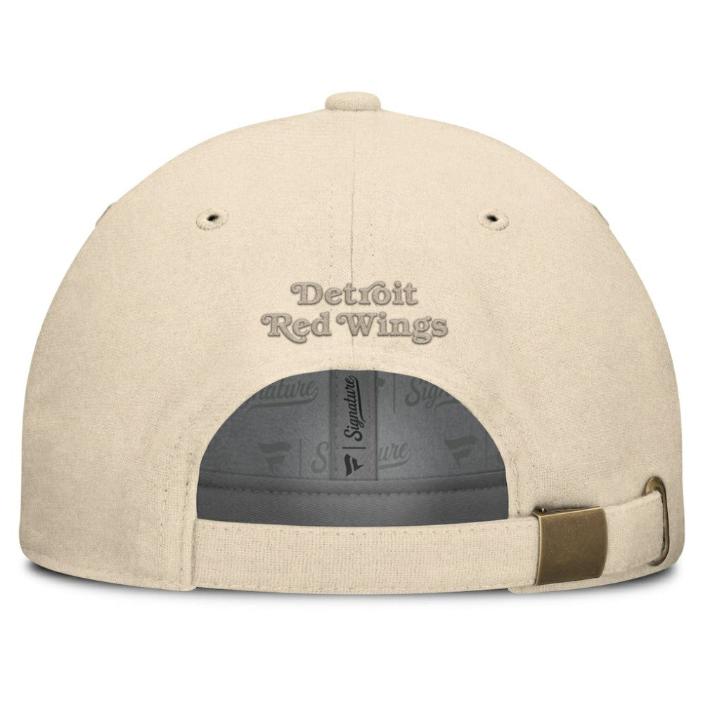 Detroit Red Wings - Fanatics Front Office Canvas Adjustable Hat Tan