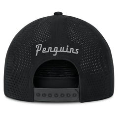 Pittsburgh Penguins Fanatics Front Office Performance A-Frame Adjustable Hat Black