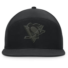 Pittsburgh Penguins Fanatics Front Office Adjustable Hat Black
