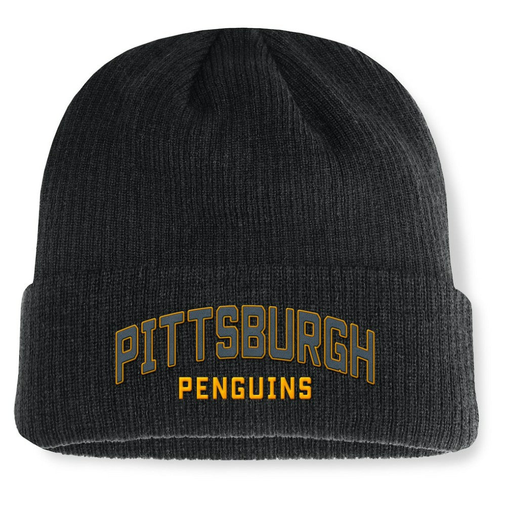 Pittsburgh Penguins Fanatics Andee Cuffed Beanie Black