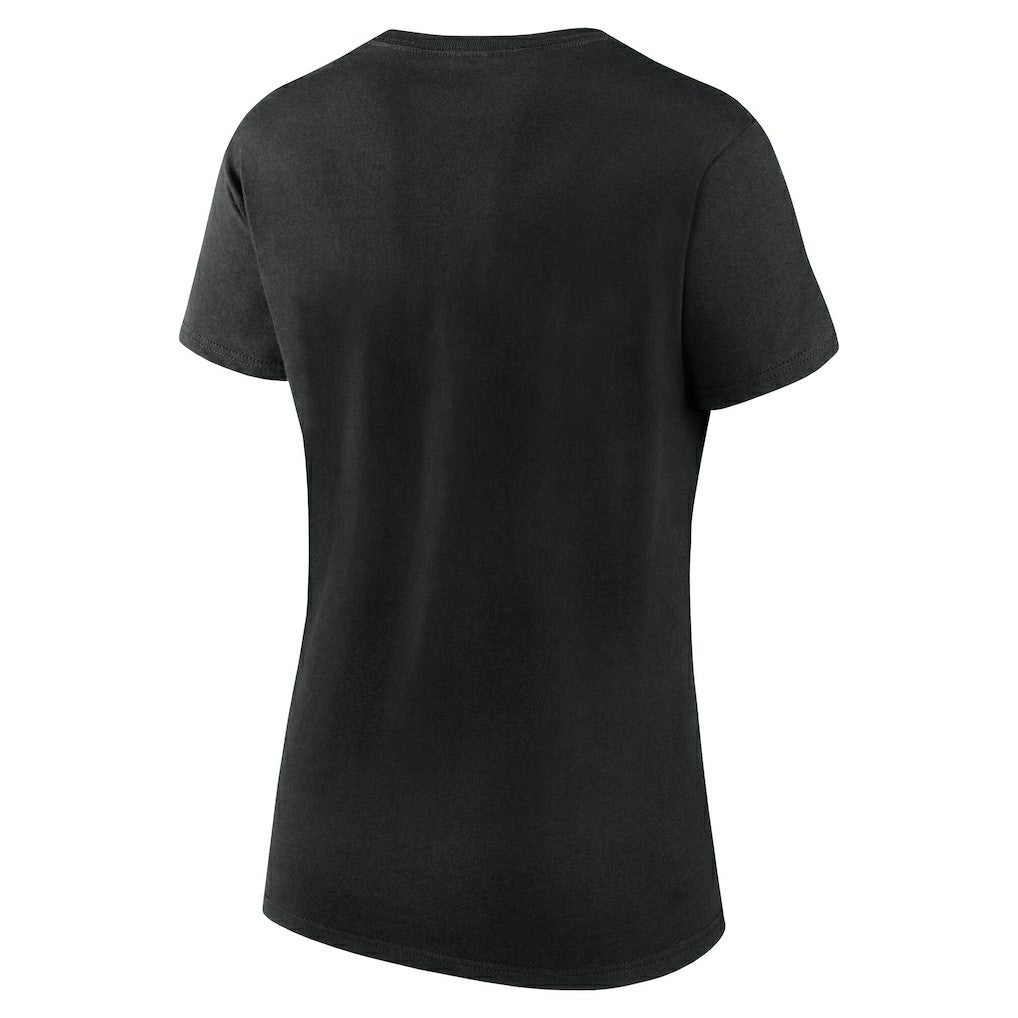 Jacksonville Jaguars Logo Athletic Women's Lean T-Shirt Black - NFL